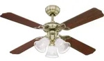 Westinghouse Princess Euro Deckenventilator (&Oslash; x H) 105 cm x 43 cm Fl&uuml;gelfarbe:
