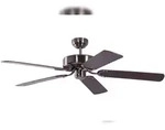 Pepeo Deckenventilator Potkuri Silber / Mahagoni 132