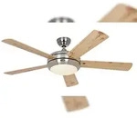 Casafan Deckenventilator Titanium Chrom 132 Buche / Kiefer 1320