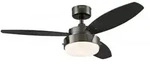 Westinghouse Deckenventilator Alloy Gun Metal 105 cm mit Licht 105