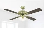 Westinghouse Monarch Trio Deckenventilator (&Oslash;) 132 cm Fl&uuml;gelfarbe: Mahagoni