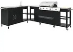vidaXL G-Grill KIT 4+1 HOEK DE MODEL