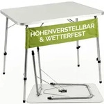 CASARIA&reg; Campingtisch 80x55cm Camping Klapptisch Faltbar