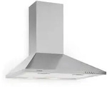 Klarstein TR60WS Dunstabzugshaube 2x Fettfilter Edelstahl 60 cm 337 m3/h Silber