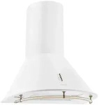 Klarstein Lumio Primo Retro-Dunstabzugshaube 60cm 352 m3/h LED-Leuchten Wei&szlig;