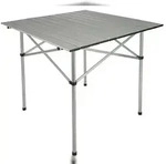 HI 60291 Campingtisch aus Aluminium 70x70x70cm