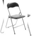 CLP Klappstuhl Felix schwarz/silber
