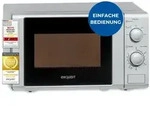 Exquisit Mikrowelle 20L, 700 Watt, 25,5cm Drehteller, 5 Leistungsstufen, Timer,
