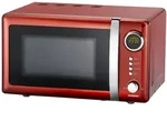 Melissa 16330109 - Mikrowellenofen, elektronisch, 20 L, 700W, chilirot