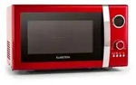 Klarstein Fine Dinesty 2in1-Mikrowellen-Ofen Retro 23L 1000W 12 Programme rot...