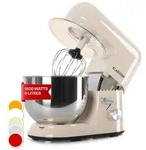 Klarstein Bella K&uuml;chenmaschine 1800 W / 2,7 PS 5 Ltr Edelstahl BPA-frei