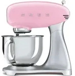 Smeg SMF02PKEU Mixer Standmixer 800 W Pink, Silber