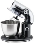H.Koenig KM80 K&uuml;chenmaschine / 5 L Sch&uuml;ssel aus Edelstahl / bis zu 2kg Teig /...
