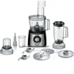 Bosch MCM3501M MultiTalent 3 K&uuml;chenmaschine schwarz/silber