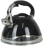Kela Pfeifender Wasserkocher Varus 3 L - schwarz