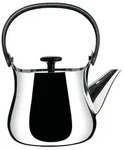cha, wasserkessel / teekanne aus edelstahl, alessi