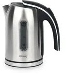 H.Koenig BO17 Wasserkocher, 1,7 L, Wasserstandsanzeige, 2200 W, Edelstahl,...