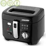 Mesko MS 4908 Kompakte elektrische Fritteuse, 2,5 L, abnehmbarer abwaschbarer