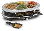Klarstein Steaklette Raclettegrill 1500 W Granit-Natursteinplatte 8 Personen...