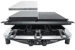 Steba Premium Raclette Made in Germany RC 4 Plus Deluxe Chrome mit Grillplatte