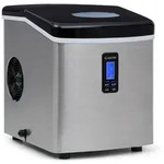Klarstein Mr. Black-Frost Eismaschine 150W Edelstahl schwarz 15kg Schwarz