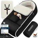 MONZANA&reg; Babyfu&szlig;sack Basic Schwarz