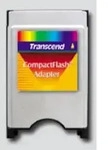 Transcend CompactFlash Adapter Kartenleser Silber