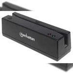 Manhattan USB-Magnetkartenleser, USB-A-Stecker, 3-Spuren-Leser