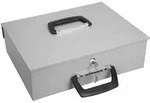 WEDO Geldkassette Universa Grau 355 x 275 x 115 mm