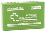 Leina-Werke 20001 Betriebsverbandkasten klein - mit Wandhalterung - gr&uuml;n