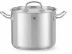 HENDI Kochtopf, hoch - mit Deckel, Kitchen Line, 5L, ⌀200x(H)160mm