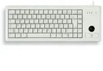 CHERRY Compact-Keyboard G84-4400 PS2 Tastatur Deutsch, QWERTZ Grau Integrierter...