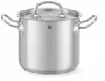 HENDI Kochtopf, hoch - mit Deckel, Kitchen Line, 2,8L, ⌀160x(H)140mm