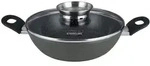STONELINE&reg; CERAMIC Servierpfanne 24 cm, Keramik-Beschichtung, mit Aroma-Glasdeckel,