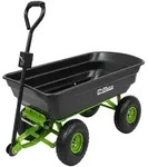 Baumarktplus Gartenwagen kippbar 300 kg Transportwagen mit Luftreifen...
