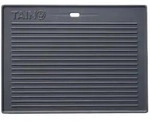 TAINO Grillplatte Zubeh&ouml;r Wendeplatte Gusseisen Pizzaplatte Gasgrill PRO 5kg...