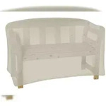 tepro Universal Abdeckhaube beige 2-Sitzer Gartenbank