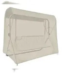 tepro Universal Abdeckhaube beige mit Befestigungskordel