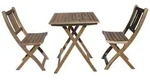 Sedex Gartenset 3 Teilig Tisch + 2 St&uuml;hle Klappbar