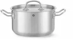 HENDI Kochtopf, mittel - mit Deckel, Kitchen Line, 3,5L, ⌀200x(H)115mm