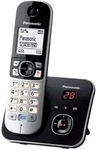 Panasonic KX-TG6821GB DECT Schnurlostelefon, schwarz, mit