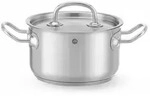 HENDI Kochtopf, mittel - mit Deckel, Kitchen Line, 9,5L, ⌀280x(H)155mm