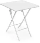 Relaxdays Gartentisch klappbar BASTIAN quadratisch H x B x T: 74 x 61,5 x 61,5 cm,
