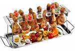 GEFU BBQ H&auml;hnchenkeulen-Halter "BBQ"