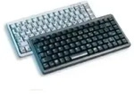 Cherry G84-4100 Compact Keyboard - Tastatur - PS/2, USB