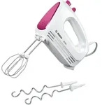 Bosch MFQ2210P Mixer Handmixer 375 W Pink, Wei&szlig;