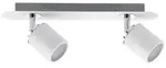 Paulmann Spotlight TubeIP44 GU10230V max. 2x10W dimmbar Wei&szlig;#Chrom 66718