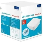 ARCHITECTURA Combi-Pack inkl. Wand-WC tief, sp&uuml;lrandlos DirectFlush und WC-Sitz 