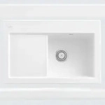 Villeroy & Boch Villeroy&Boch Sp&uuml;lbecken, K&uuml;chensp&uuml;le Subway 45 Wei&szlig; Alpin