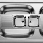 BLANCO GmbH + Co KG BLANCO TOP EZS 12 x 4-2 Edelstahlsp&uuml;le Sp&uuml;le 500374